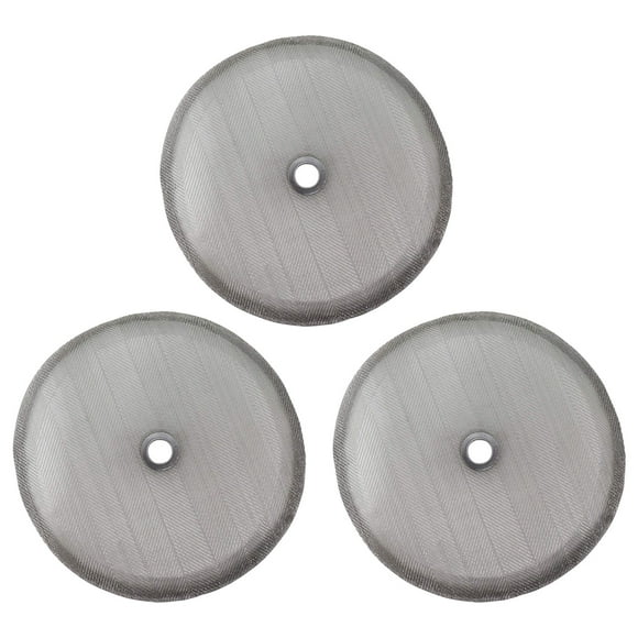 Stainless Steel Pan Adjustable Strainer Fr Kitchen Brush 3Packs French Replacement Filter Mesh Screen Coffee Filters Reusable Stainless Steel Mesh Filter For 8 Cup/ 34 OZ/ 1000 Ml French Coffee