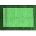 thumbnail image 1 of Ahgly Company Indoor Rectangle Abstract Emerald Green Modern Area Rugs, 5' x 7', 1 of 4