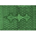 thumbnail image 1 of Ahgly Company Indoor Rectangle Persian Emerald Green Traditional Area Rugs, 2' x 4', 1 of 4
