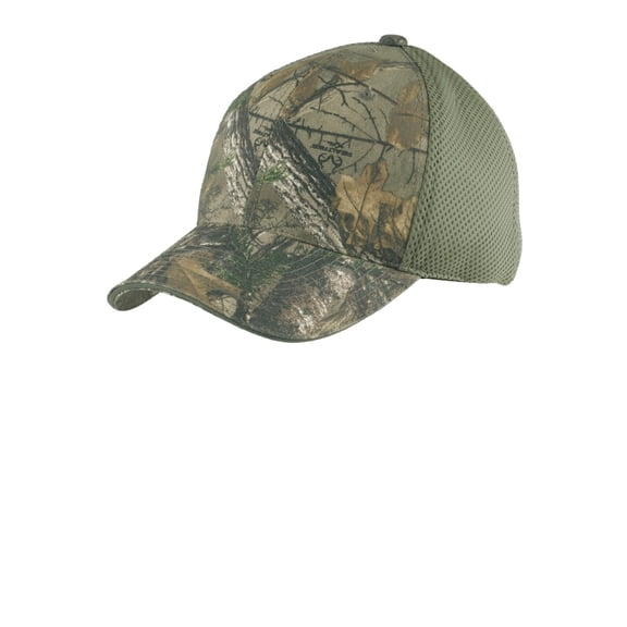 Port Authority C912 Base Ball Cap Mens Camouflage Cap with Air Mesh Back