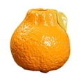 thumbnail image 3 of Fancyes Propagation Vase Fruit Shaped Ceramic Flower Vase Wedding Table Bunch Storage Planter Floral Arrangements Ornament Minimalist Orange, 3 of 8