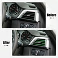 thumbnail image 3 of Unique Bargains 20pcs Car Air Conditioner Outlet Vent Decoration Strip for Vent Outlet Universal Decoration Green, 3 of 6