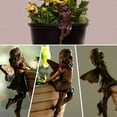 thumbnail image 3 of Bearachild Mini estatua de resina para exteriores, escultura de jardín para césped, patio de fiesta, coleccionable, arte de para el hogar, figuritas Decoración Tipo 3, 3 of 6