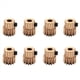 thumbnail image 1 of 8PC Model Car 14T Motor Gear 0.5M MóDulo R86044 PiñOnes de Metal para 86100 1:10 RC Cars Accesorios, 1 of 8