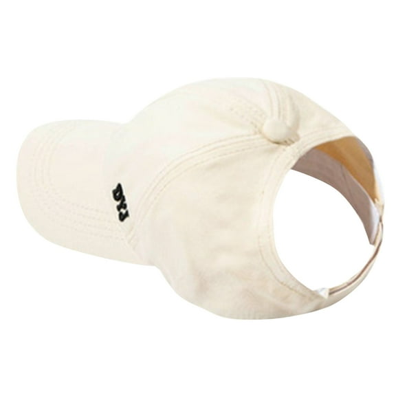 JJHGVB Ponytail Hat Baseball Cap Sun Hats for Women Cap for Women Hats for Women Ball Cap Womens Golf Hat Baseball Hats for Women Beige One Size