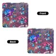 thumbnail image 2 of Pofeuu Stitch for Portable Pocket Makeup Mirror PU Cover Compact Travel Mirror with Normal and Magnifying Double Sided Glass-Round Shape-Square, 2 of 9