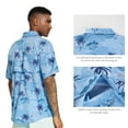 thumbnail image 4 of Bassdash Men's UPF 50+ Short Sleeve Button Down Fishing Shirt Breathable Lightweight for Outdoor and Beach Activities, 4 of 7