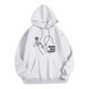 thumbnail image 5 of MHFRRA Sudadera con Capucha para Un Uso Cómodo y La Expresión de Ideas Blanco, 5 of 5