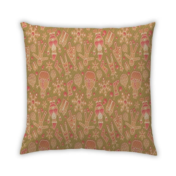 Ahgly Company Indoor Square Contemporary Throw Pillow, 18 inch by 18 inch
