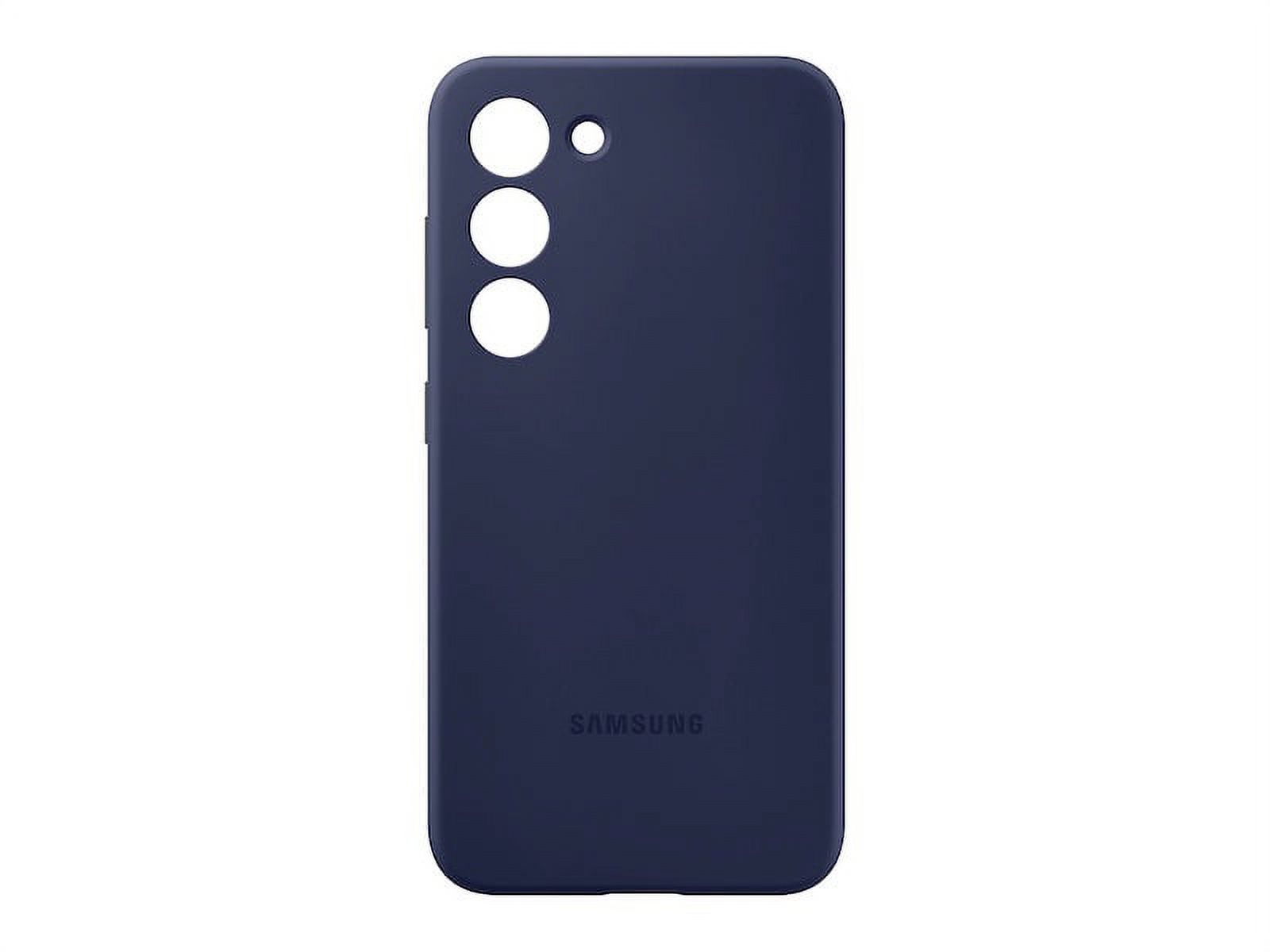 SAMSUNG Galaxy S23, Silicone Case, Navy