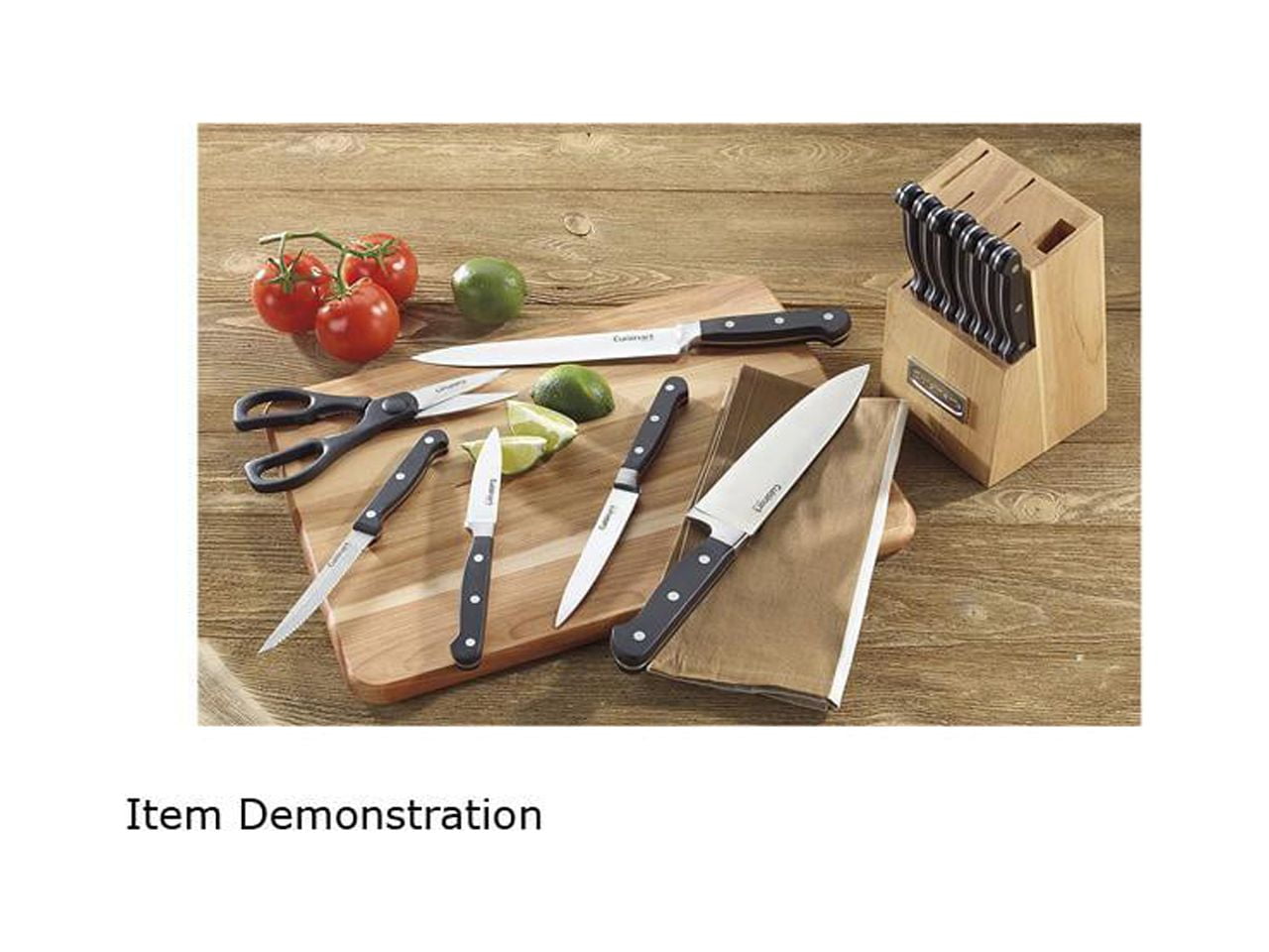 Cuisinart 14-piece Forged Triple Rivet Cutlery Knife Block 
