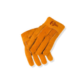 thumbnail image 3 of Guantes de Carnaza Cortos Rojo Azteca - Piel Vacuno 1.5mm con Refuerzo en Palma - Guante de Seguridad para Soldador, Albañilería y Carga, 3 of 4