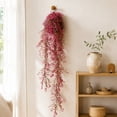 thumbnail image 6 of Werulen Hanging Greenery Floral Garland, Bedroom Living Room Boho Indoor Wall Embellishment, Wall Vine, Faux Bloom, Home Decor, 6 of 7