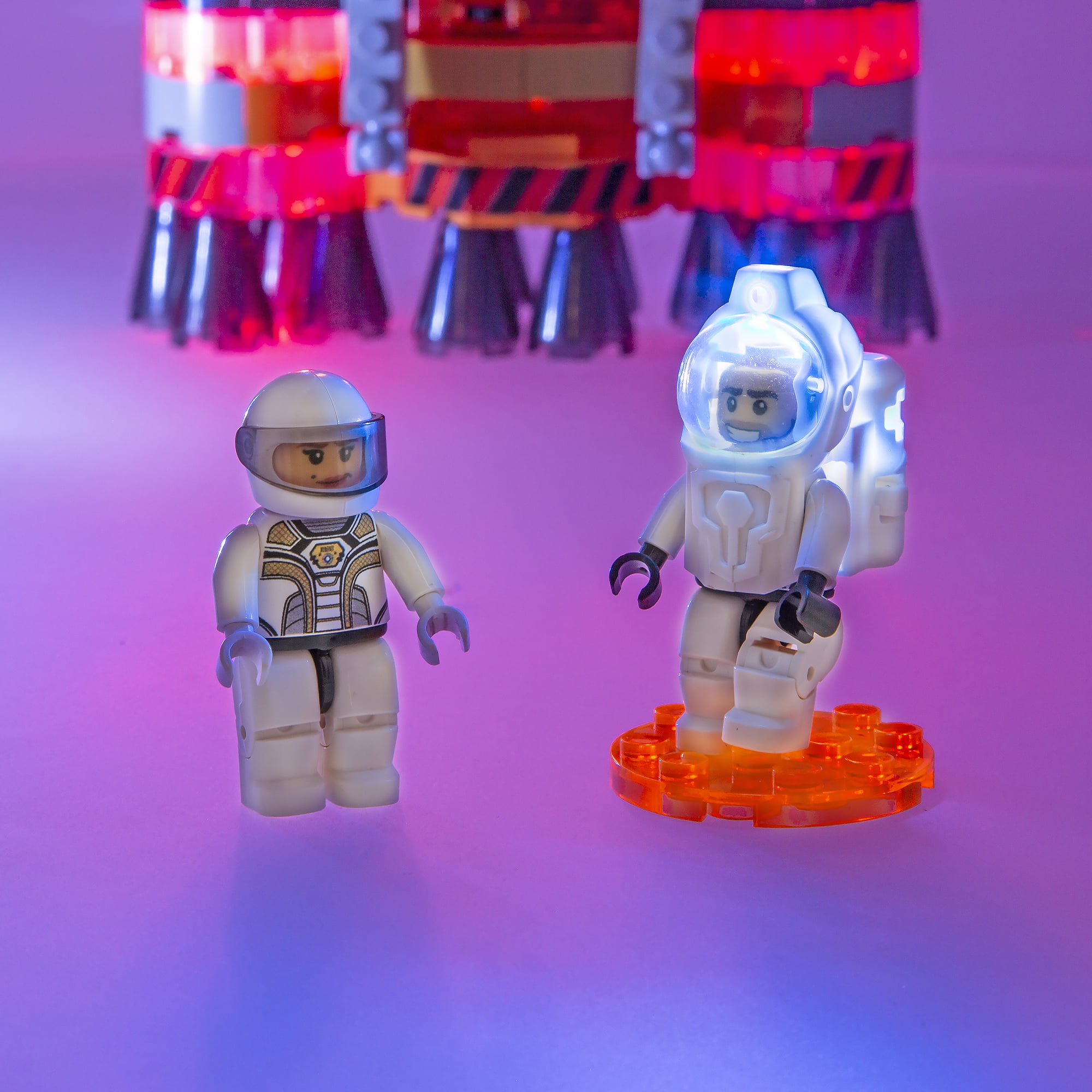 Laser Pegs Mission Mars Rocket Building Toy 580pcs 18000 for sale online 
