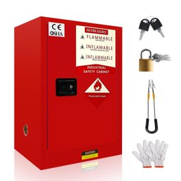Flammable Liquid Storage Cabinet 4-Gallon Flammable Storage Cabinet ...
