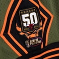 thumbnail image 4 of Men's Mitchell & Ness  Green Chicago Bulls 1997-98 Hardwood Classics Flight Swingman Shorts, 4 of 4