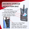 thumbnail image 6 of Razbag Travel Medication Bag, Lockable Organizer, 20 Bottles + Pill Box, 6 of 12