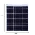 thumbnail image 4 of 60W Solar Panel Portable 5V USB Fast Charger Panel Kit Outdoor Emergency Charging Battery Travel Phone Charger, 4 of 8