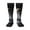 2 Black-1, variant on Black Cobra Snake Print Compression Socks for Both Men And Women for Running, Travel, Flight, Nurse