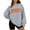 Grey, variant on Halloween Sweatshirts for Women Crew Neck Oversized Sweaters for Women Plus Spooky Season Skeleton Goth Cute Cotton Sweater Sweater Fall Pullover Tops Halloweens Great Gift for Her