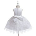 thumbnail image 3 of Lovebay Baby Grils Pearl Tulle Princess Dress Birthday Wedding Gown Dresses for Toddler Kids 0-5 Years, 3 of 10