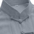 thumbnail image 6 of Mens Shirts,Summer Casual Hooded Shirt Short Sleeve Button Down Shirt Lightweight Beach Top Comfortable Wear,Mens T-Shirts,M,Grey, 6 of 6