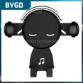 thumbnail image 1 of Portable Car Navigation Mobile Phone Rack Thickened Silicone Cushion Universal Air Outlet Gravity Mobile Phone Bracket Durable01Russian Federation He Qiyong unisex, 1 of 1