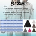 thumbnail image 4 of Krdevn Vintage Hoodie - Women's Oversized Washed Cotton Pullover, Off-Shoulder Loose Fit for Retro Street Style, Size for 3XL, 4 of 5