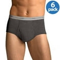 thumbnail image 5 of Men's FreshIQ Comfort Flex Waistband Dyed Briefs, 6 Pack, 5 of 10