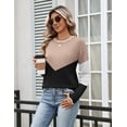 thumbnail image 6 of Zeagoo Sweaters for Women Long Sleeve Crew Neck Casual Pullover Knit Tops Fall Winter Trendy, 6 of 6