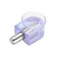 thumbnail image 4 of Shelf Support Pegs Glass Clamp Bracket Zinc Alloy with Suction Cup , 4 pcs, 4 of 4