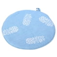 thumbnail image 4 of Mantel Individual antideslizante con diseño de piña de forma redonda de 25cm resistente al calor (azul), 4 of 7