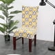 thumbnail image 3 of Cubierta Elástica Extraíble, Protectoras Para El Asiento Del Comedor, Paquete De 1 Piezas 3 perfecl Cubierta de la silla de comedor, 3 of 8