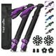 thumbnail image 1 of Bastones de senderismo TheFitLife, plegables y ligeros, morados, 1 of 6