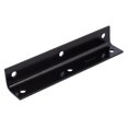 thumbnail image 1 of Soporte de esquina Hampton Black Steel 4 cm de alto x 23 cm de ancho x 0,3 cm de profundidad, 1 of 1