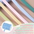 thumbnail image 3 of Cinta de sesgo de doble pliegue Uxcell para coser, 3/4 Pulgada x 55 Yardas, cinta de satén para unión, costura, dobladillo, piping, manualidades, Azul Claro, 3 of 7