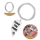 thumbnail image 2 of 1 par pareja llaveros te amo más/más anillos de llave de rompecabezas en forma de corazón para novio novia marido esposa, 2 of 5