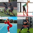 thumbnail image 5 of LShunze Resistance Bands for Men and Women, Physical Exercise Loop Bands Yoga Fitness and Home Workout, Strength Bands for Booty, 5 of 7