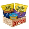 Frito Lay Rold Gold Tiny Twists, Original Sticks and Tostitos Dips, Variety pack Snack, (pack of 24)