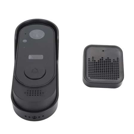 Rupoun Smart Video Doorbell HD Camera with 2-Way Talk, Night Vision, IP65 Waterproof Weather-Resistant, Wireless Home Security Monitor with Smartphone Integration for Phone Viewing