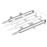 thumbnail image 3 of Réglage Mâchoire Objectif de la Caméra Filtre Spanner Llave de reparación de apertura Kit de herramientas Xjpl245, 3 of 4