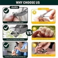 thumbnail image 2 of Sherum Clipmaster Pro, Ergonomic Angled Toenail Clipper for Seniors, 2 of 5
