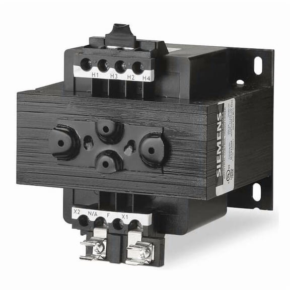 Siemens Control Transformer, 250 VA, 120V AC, 240/480V AC MT0250A