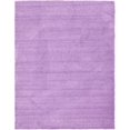 thumbnail image 1 of Unique Loom Solid Shag Modern Plush Area Rug 10' x 13' Rectangle Lilac, 1 of 2