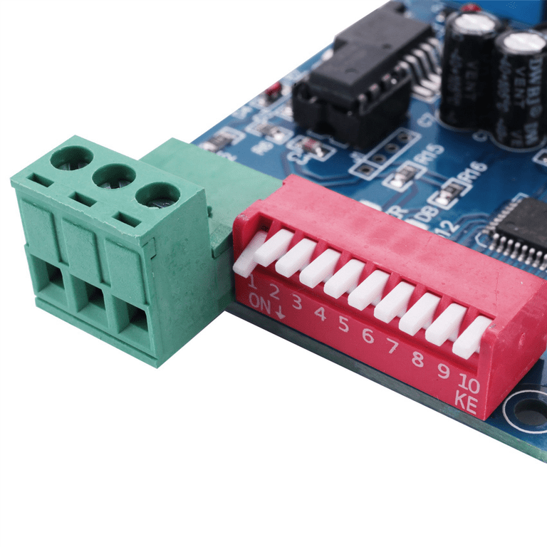 DMX512 Relay 3 Channel Switch Kit - 5A Per Channel DMX Dimmer ...