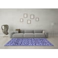thumbnail image 3 of Ahgly Company Indoor Round Persian Blue Traditional Area Rugs, 3' Round, 3 of 4