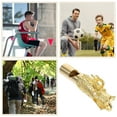 thumbnail image 5 of TEHAUX Golden Brass Animal Shaped whistle with Loud Sound for Outdoor Use and Decorative Purposes 4 Pieces, 5 of 8