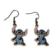 MAINSTREET CLASSICS Stitch Cartoon Character Standing French Wire Earrings