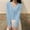 c01Blue, variant on Arnsht Womens Solid Color Deep V Neck Cardigan Sweaters Open Front Button Down Long Sleeve Cropped Knit Coats Beige Free Size