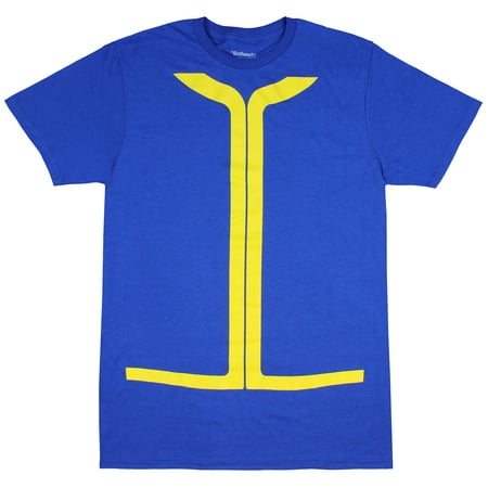 Fallout Vault Tec Shirt Men's Vault Dweller Costume T-shirt
